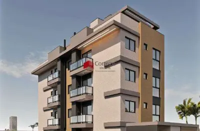 Apartamento com 51,45m² 2 quartos, à venda, no bairro cidade jardim em são josé dos pinhais