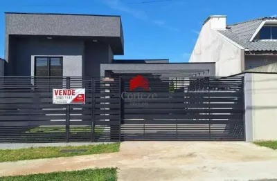 Casa com 107,41m² 3 quartos, à venda, no bairro jardim cruzeiro em são josé dos pinhais