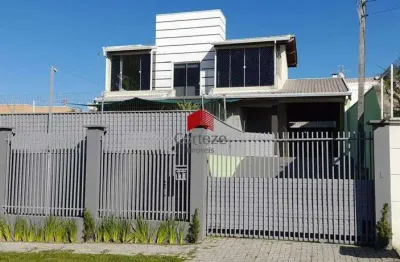 Sobrado com 247,43m² 5 quartos, à venda, no bairro atuba em curitiba