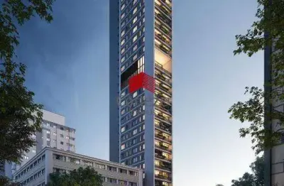 Studio com 26,35m² 1 quarto, à venda, no bairro centro em curitiba