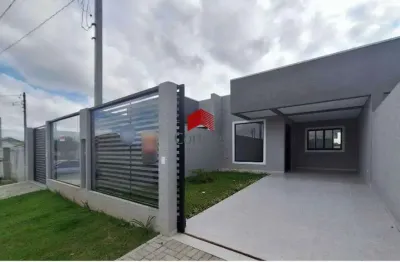Casa com 85,89m² 3 quartos, à venda, no bairro são marcos em são josé dos pinhais