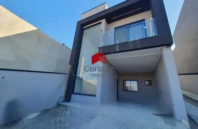 Sobrado com 122m² 3 quartos, à venda, no bairro xaxim em curitiba