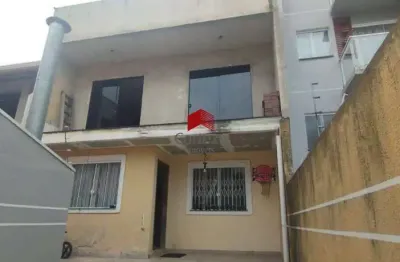 Sobrado com 120m² 4 quartos, à venda, no bairro colônia rio grande em são josé dos pinhais