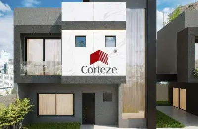 Sobrado em condomínio com 155,9m² 3 quartos, à venda, no bairro boqueirão em curitiba