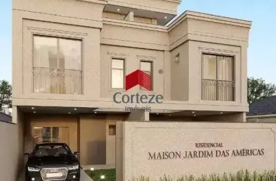 Sobrado com 138,01m² 3 quartos, à venda, no bairro jardim das américas em curitiba