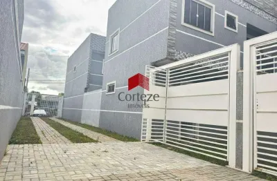 Sobrado com 75,38m² 3 quartos, à venda, no bairro alto boqueirão em curitiba