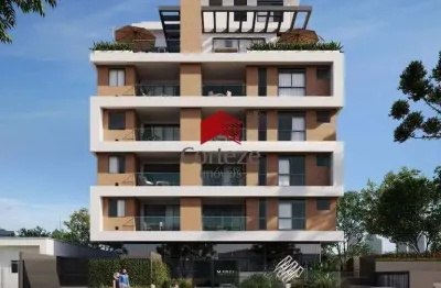 Apartamento com 109,31m² 3 quartos, à venda, no bairro mercês em curitiba
