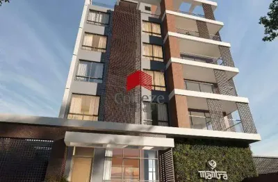 Apartamento com 92,68m² 2 quartos, à venda, no bairro hugo lange em curitiba