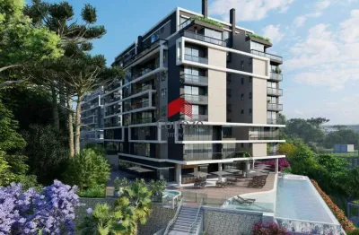 Cobertura com 231,88m² 4 quartos, à venda, no bairro mossunguê em curitiba