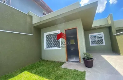 Casa térrea com 63,97m² 3 quartos, à venda, no bairro colônia rio grande em são josé dos pinhais