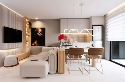Apartamento com 48,26m² 2 quartos, à venda, no bairro Centro Cívico em Curitiba