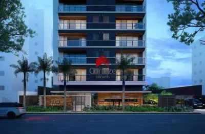 Apartamento com 98,69m² 3 quartos, à venda, no bairro bigorrilho em curitiba