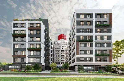 Apartamento com 57,25m² 2 quartos, à venda, no bairro novo mundo em curitiba