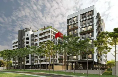 Apartamento com 29,37m² 1 quarto, à venda, no bairro novo mundo em curitiba