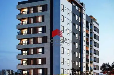 Apartamento com 61,94m² 2 quartos, à venda, no bairro bacacheri em curitiba
