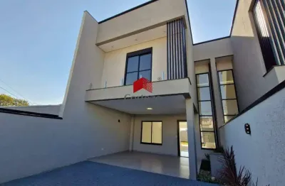 Sobrado com 170m² 3 quartos, à venda, no bairro aristocrata em são josé dos pinhais