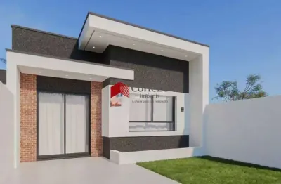Casa com 60m² 3 quartos, à venda, no bairro riviera i em matinhos