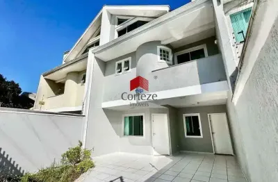 Sobrado com 162,49m² 3 quartos, à venda, no bairro jardim das américas em curitiba