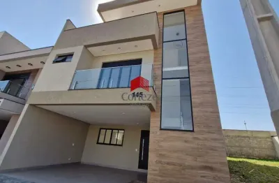 Sobrado em condomínio com 155,77m² 3 quartos, à venda, no bairro costeira em são josé dos pinhais