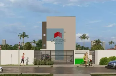 Apartamento com 30,96m² 1 quarto, à venda, no bairro cajuru em curitiba