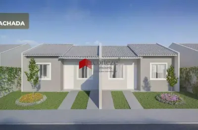 Casa em condomínio com 51,12m² 2 quartos, à venda, no bairro campo largo da roseira em são josé dos pinhais