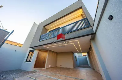 Sobrado com 281,45m² 4 quartos, à venda, no bairro jardim cruzeiro em são josé dos pinhais