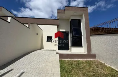 Casa com 106m² 3 quartos, à venda, no bairro afonso pena em são josé dos pinhais