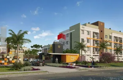 Apartamento com 53,34m² 2 quartos, à venda, no bairro hauer em curitiba