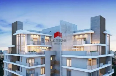 Cobertura com 172,32m² 3 quartos, à venda, no bairro cristo rei em curitiba