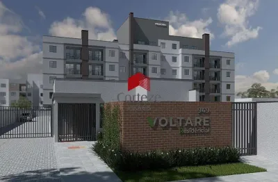 Apartamento com 46,83m² 2 quartos, à venda, no bairro vargem grande em pinhais