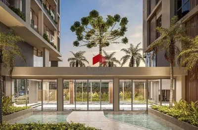 Cobertura com 223,77m² 4 quartos, à venda, no bairro cabral em curitiba