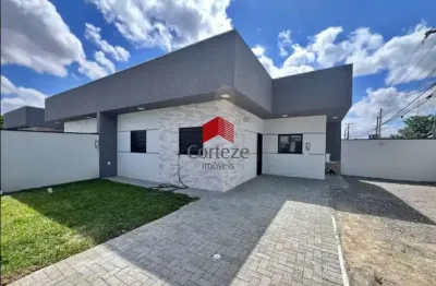 Casa com 51,05m² 3 quartos, à venda, no bairro afonso pena em são josé dos pinhais
