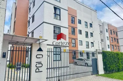 Apartamento com 53,85m² 2 quartos, à venda, no bairro weissópolis em pinhais