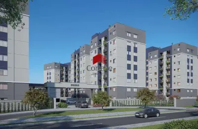 Apartamento com 42,26m² 2 quartos, à venda, no bairro boneca do iguaçu em são josé dos pinhais