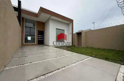 Casa com 110m² 3 quartos, à venda, no bairro nações em fazenda rio grande