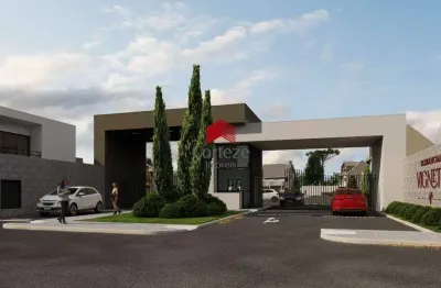 Terreno em condomínio com 132m² , à venda, no bairro costeira em são josé dos pinhais