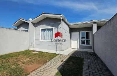 Casa em condomínio com 54m² 2 quartos, à venda, no bairro campo largo da roseira em são josé dos pinhais