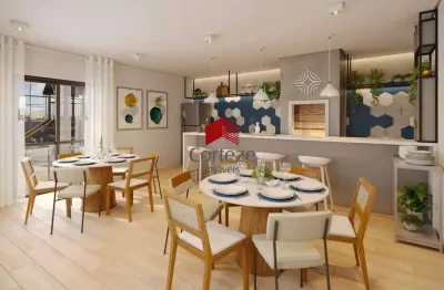 Apartamento com 56,17m² 2 quartos, à venda, no bairro Hauer em Curitiba