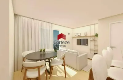 Apartamento com 74,12m² 2 quartos, à venda, no bairro Guabirotuba em Curitiba