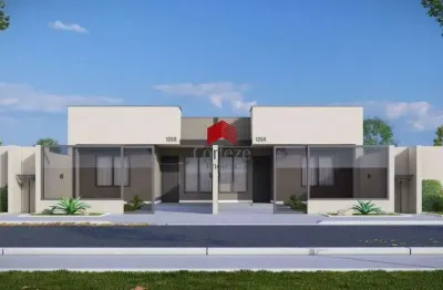 Casa com 73,65m² 2 quartos, à venda, no bairro Iguaçu em Fazenda Rio Grande