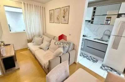 Apartamento com 62,07m² 2 quartos, à venda, no bairro Quississana em São José dos Pinhais