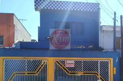 Sobrado para venda em são paulo, vila rosaria, 2 dormitórios, 1 suíte, 3 banheiros, 6 vagas