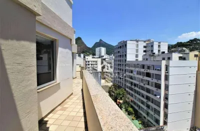 Cobertura com 3 dormitórios à venda, 195 m² por r$ 1.500.000,00 - laranjeiras - rio de janeiro/rj