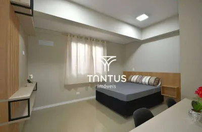 Studio com 1 dormitório para alugar, 22 m² por r$ 2.000/mês - centro - curitiba/pr