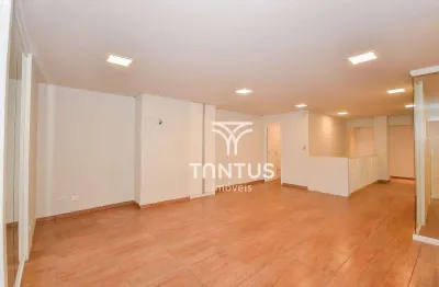Sobreloja para alugar, 95 m² por r$ 3.690/mês - alto da glória - curitiba/pr