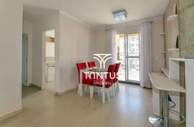 Apartamento com 2 dormitórios semimobiliado para alugar, 55 m² por r$ 2.250,00/mês - xaxim - curitiba/pr