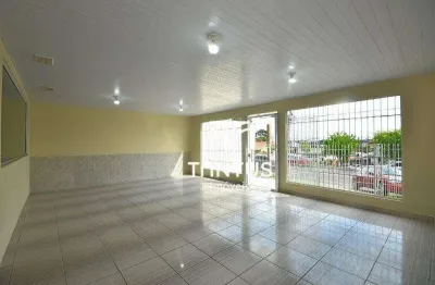 Loja para aluga120 m² por r$ 3.500/mês - barreirinha - curitiba/pr