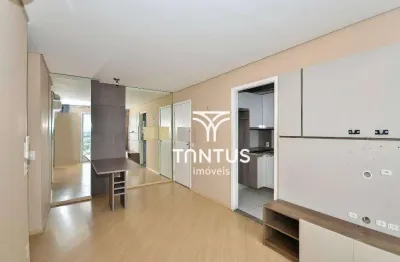 Apartamento com 2 dormitórios para alugar, 55 m² por r$ 3.100,00/mês - portão - curitiba/pr