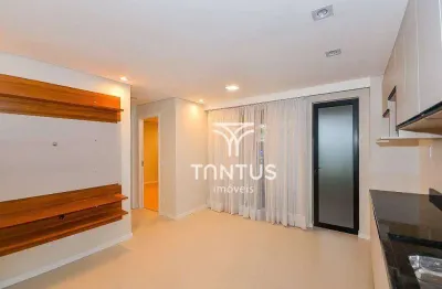 Apartamento com 2 dormitórios para alugar, 55 m² por r$ 3.550,00/mês - água verde - curitiba/pr