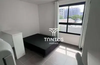 Studio com 1 dormitório para alugar, 18 m² por r$ 1.600,00/mês - prado velho - curitiba/pr